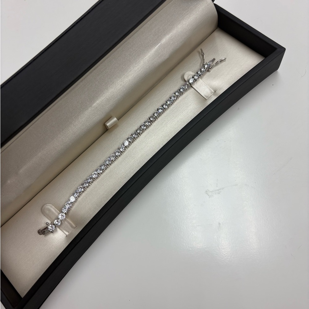 Sterling Silver Tennis Bracelet